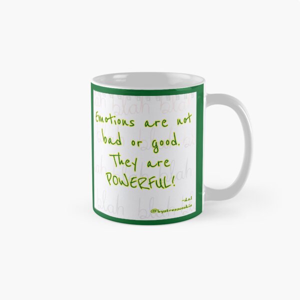 Item preview, "Emotions are...POWERFUL!" designed and sold by Dorothy Ogda Laxton.