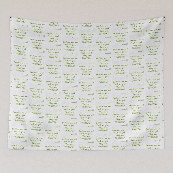 Item preview, "Emotions are...POWERFUL!" designed and sold by Dorothy Ogda Laxton.
