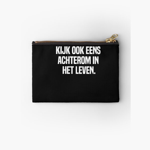Item preview, Kijk Ook Eens Achterom In Het Leven  designed and sold by melshirt-shop.