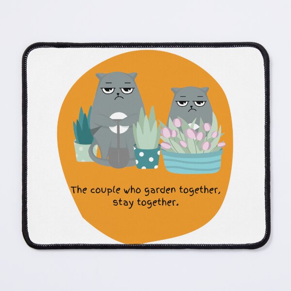 Item preview, The couple who garden together, stay together. designed and sold by EverythingMaria.
