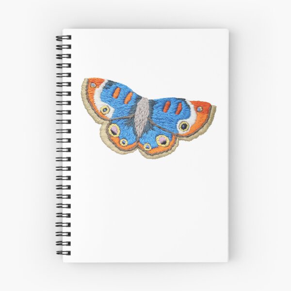 Item preview, Blue Butterfly Embroidered Patch designed and sold by moonfawnco.