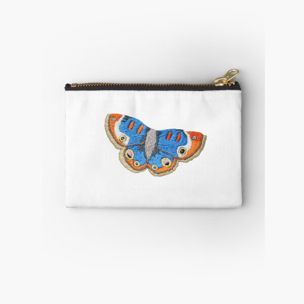 Item preview, Blue Butterfly Embroidered Patch designed and sold by moonfawnco.