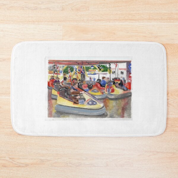 Item preview, Fun, Fair Dodgems Watercolour, goose designed and sold by CreativMichelle.