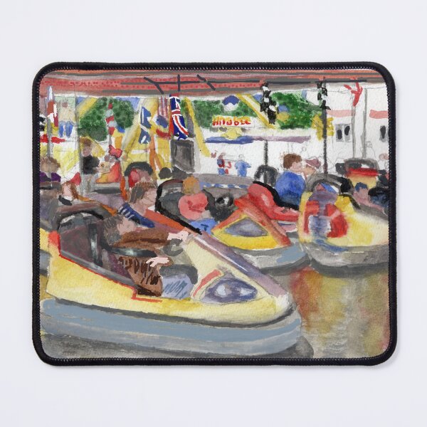 Item preview, Fun, Fair Dodgems Watercolour, goose designed and sold by CreativMichelle.