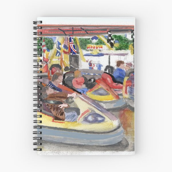 Item preview, Fun, Fair Dodgems Watercolour, goose designed and sold by CreativMichelle.