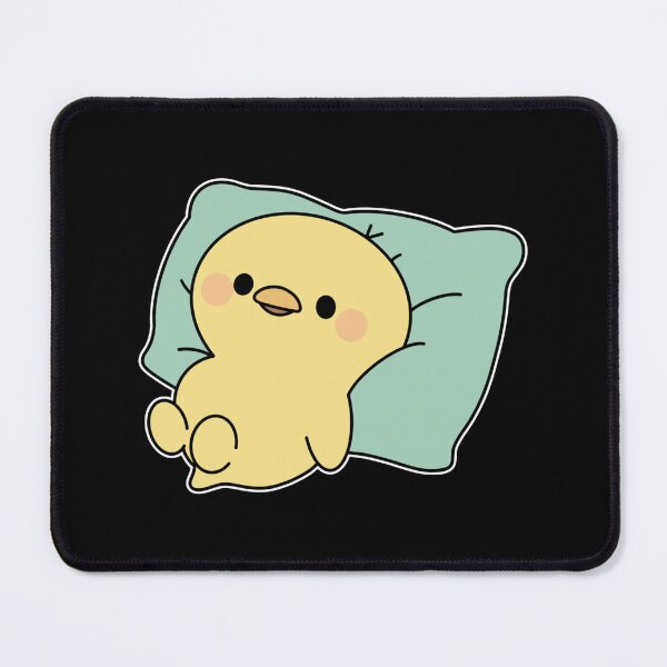 Item preview, Baby Chick Laying On A Pillow Sticker designed and sold by madeleinem48.