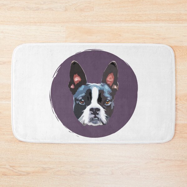 Item preview, Boston Terrier Dog Pop Art - Cute Dog - Paint Dot - WPAP designed and sold by inkandmoth.