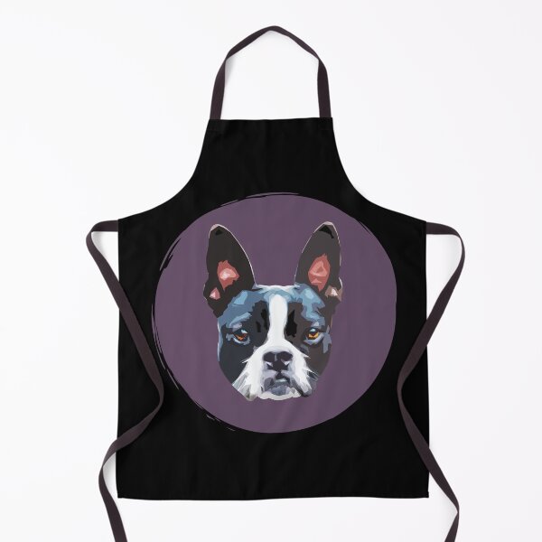 Item preview, Boston Terrier Dog Pop Art - Cute Dog - Paint Dot - WPAP designed and sold by inkandmoth.