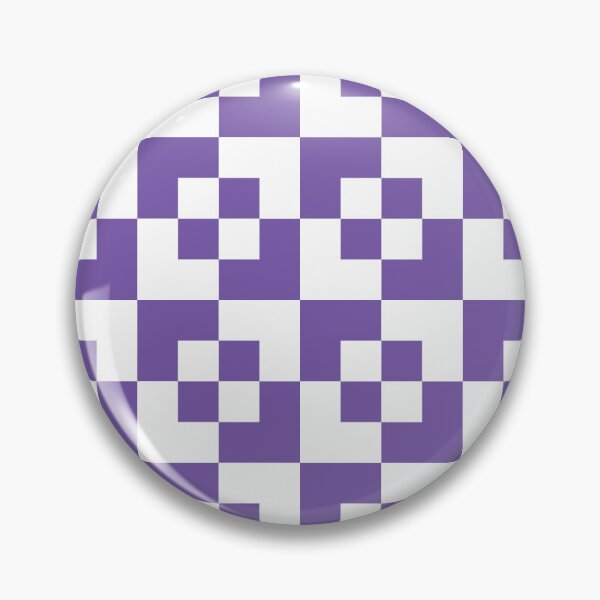 Item preview, Peri Purple Geometric Non Traditional Check Pattern designed and sold by CJAura by Claire Jane Johnson.
