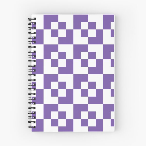 Item preview, Peri Purple Geometric Non Traditional Check Pattern designed and sold by CJAura by Claire Jane Johnson.