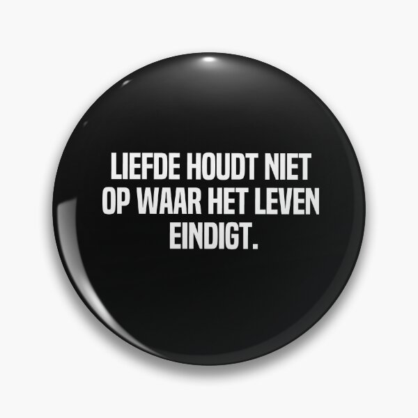 Item preview, Liefde Houdt Niet Op Waar Het Leven Eindigt designed and sold by melshirt-shop.
