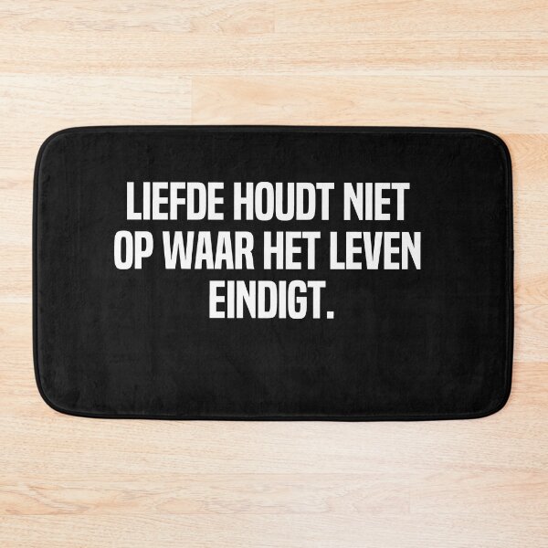 Item preview, Liefde Houdt Niet Op Waar Het Leven Eindigt designed and sold by melshirt-shop.