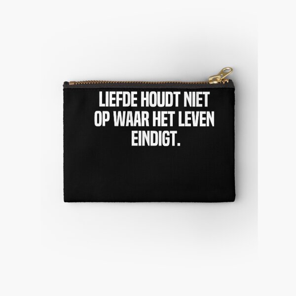 Item preview, Liefde Houdt Niet Op Waar Het Leven Eindigt designed and sold by melshirt-shop.