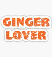 ginger lover Sticker