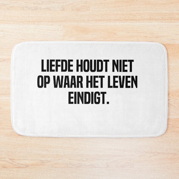 Item preview, Liefde Houdt Niet Op Waar Het Leven Eindigt designed and sold by melshirt-shop.