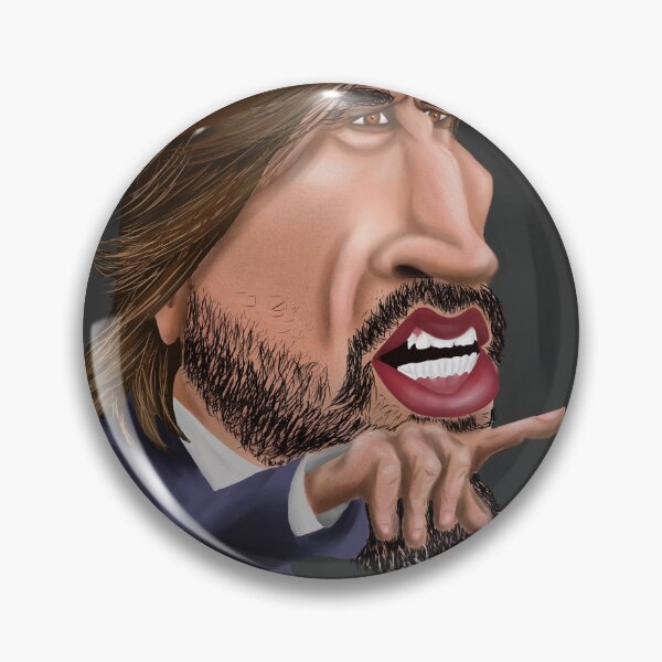 Item preview, Andrea Pirlo digital caricature designed and sold by RodCaricatures.