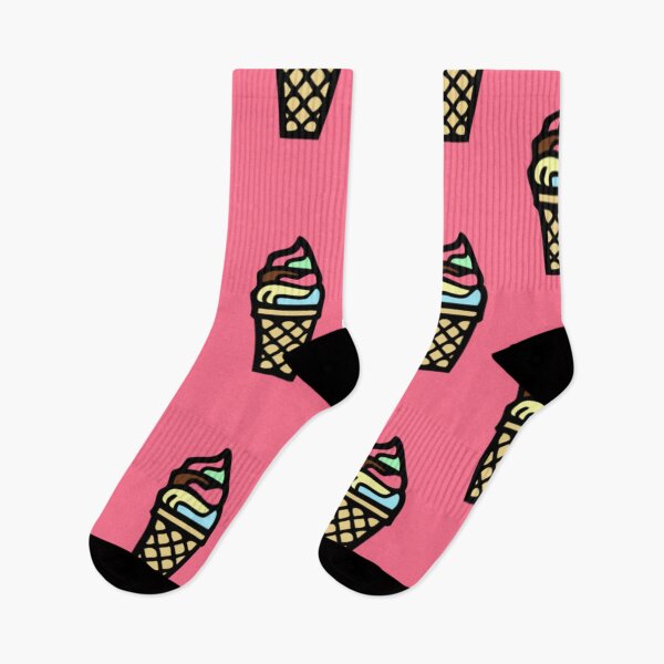 Item preview, Icecream Cones Pink Pattern Print Fun Funky Colorful Ice Cream Cone designed and sold by Shayna Westfall.
