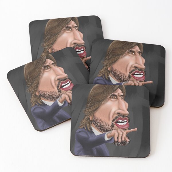Item preview, Andrea Pirlo digital caricature designed and sold by RodCaricatures.