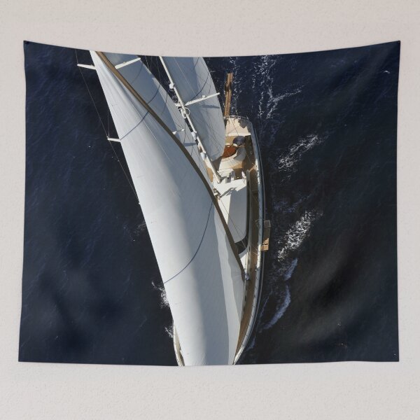 Item preview, aer,al photograph of sailboat designed and sold by laikaincosmos.