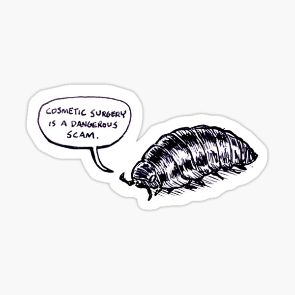 Item preview, Cosmetic Surgery Critical Isopod designed and sold by pillarsalt.