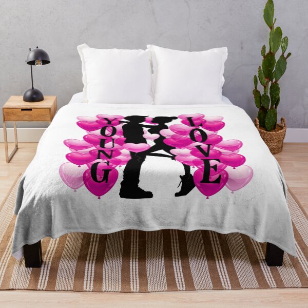 Item preview, Young Love (Hot Pink) designed and sold by PawsitiveMum.