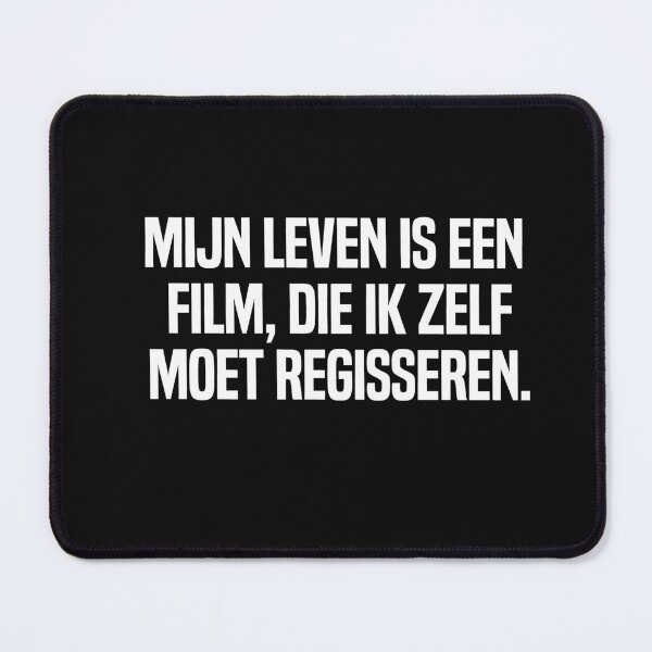 Item preview, Mijn Leven Is Een Film Die Ik Zelf Moet Regisseren designed and sold by melshirt-shop.