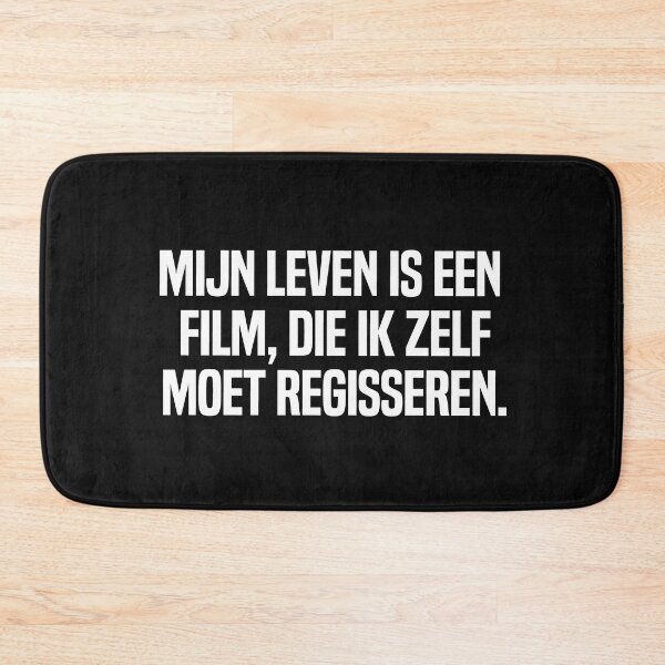 Item preview, Mijn Leven Is Een Film Die Ik Zelf Moet Regisseren designed and sold by melshirt-shop.