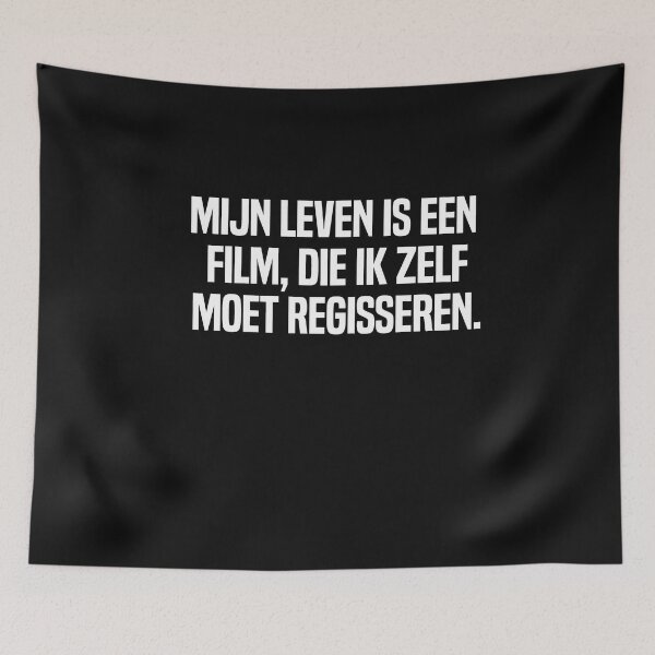Item preview, Mijn Leven Is Een Film Die Ik Zelf Moet Regisseren designed and sold by melshirt-shop.