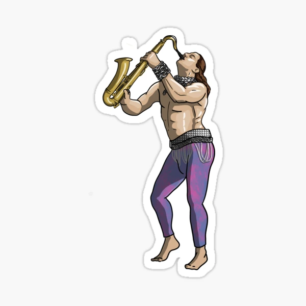 The Sexy Sax Guy | Sticker