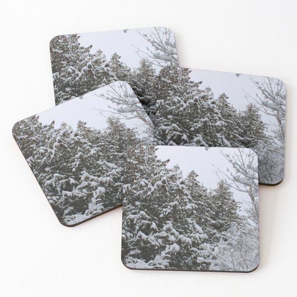 Item preview, Christmas Trees in the Snow designed and sold by RoseyElisabeth.