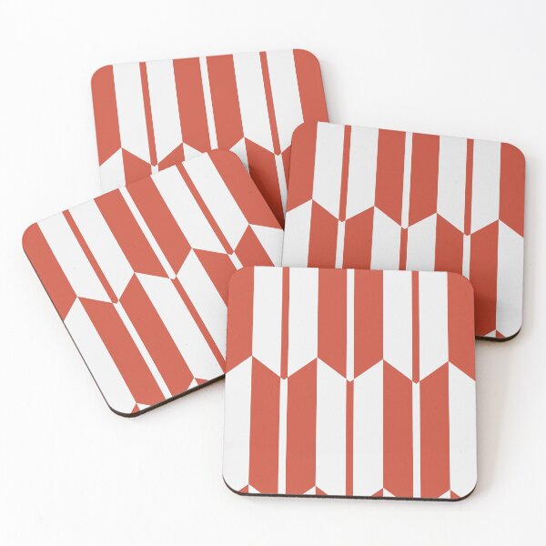 Item preview, Japanese patterns: red bookmarks designed and sold by CozyLair.
