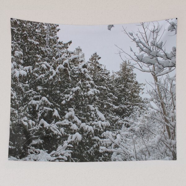 Item preview, Christmas Trees in the Snow designed and sold by RoseyElisabeth.