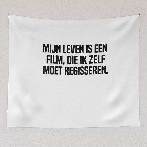 Item preview, Mijn Leven Is Een Film Die Ik Zelf Moet Regisseren designed and sold by melshirt-shop.