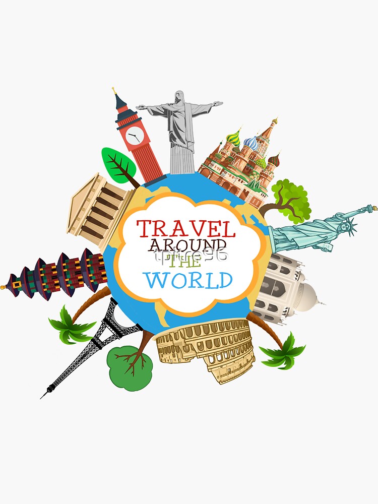 Стикер "путешествие". Travel around the World игрушки. Around the World стиль. Стикеры идеальный мир. We travel the world