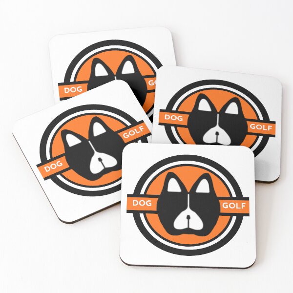 Item preview, Dog Golf Orange & Black  designed and sold by Brock  Jenkins.