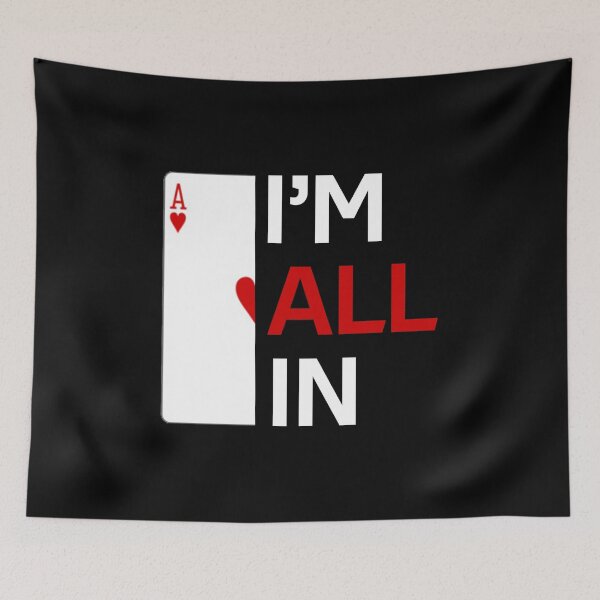 Item preview, I'm All In Casino Poker Gambling designed and sold by rachidhaz.