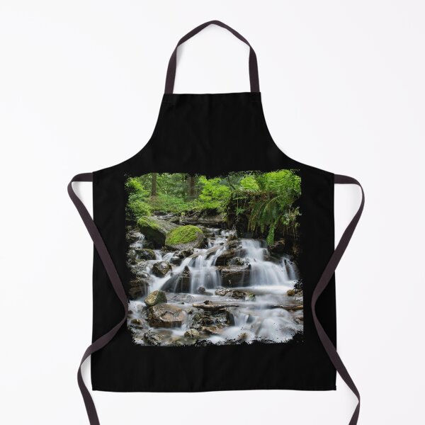 Item preview, Amazing nature landscape,river, waterfall, fast flowing river, morning, sunrise, circle, green, blue, clouds, a lovely view, hiking designed and sold by inurey.