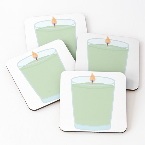 Item preview, Light Green Candle designed and sold by BadgertheBagel.