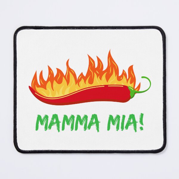 Item preview, Mamma Mia Spicy Chili Pepper designed and sold by CelebratoryWear.