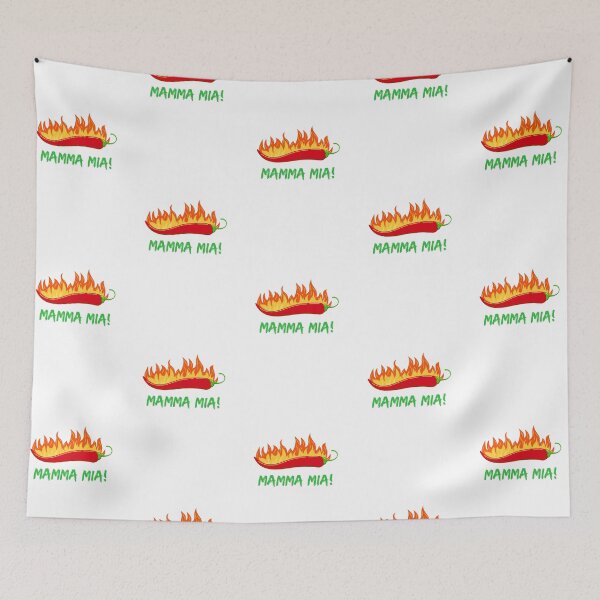 Item preview, Mamma Mia Spicy Chili Pepper designed and sold by CelebratoryWear.