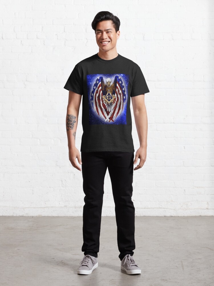 Vista alternativa de Camiseta clásica Albañilería