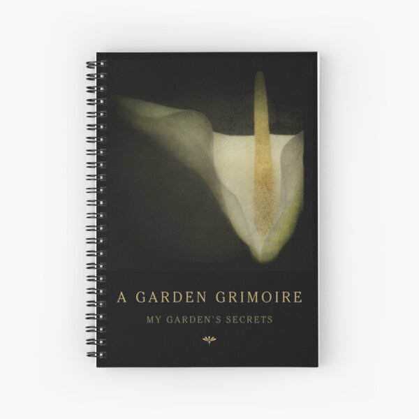 Garden Journal: Calla Lily Spiral Notebook