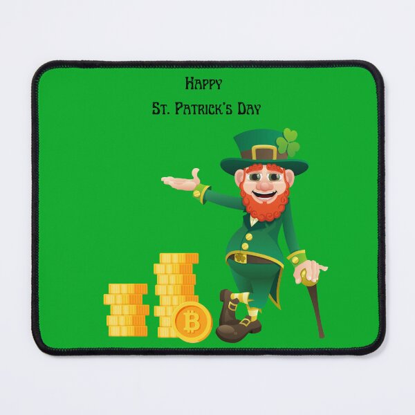 Item preview, Cryptocurrency Happy St. Patrick T-shirt designed and sold by KoopTroop ⭐⭐⭐⭐⭐.