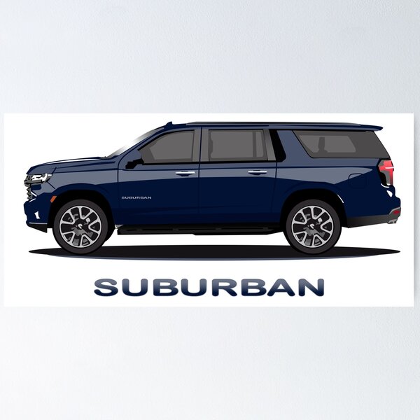Chevrolet Suburban RST, Chevy SUV Poster