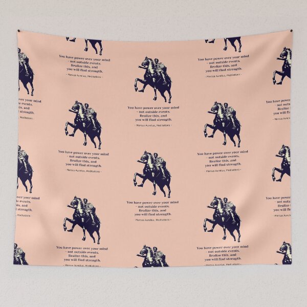 Item preview, Stoic Marcus Aurelius Quotes Meditations 2 designed and sold by challengecafe.