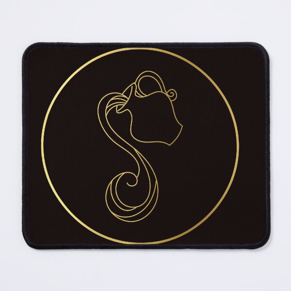 Item preview, Aquarius Zodiac Art Gold designed and sold by Felicity-K.
