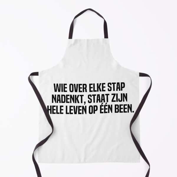 Item preview, Wie Over Elke Stap Nadenkt Staat Zijn Hele Leven Op Een Been designed and sold by melshirt-shop.