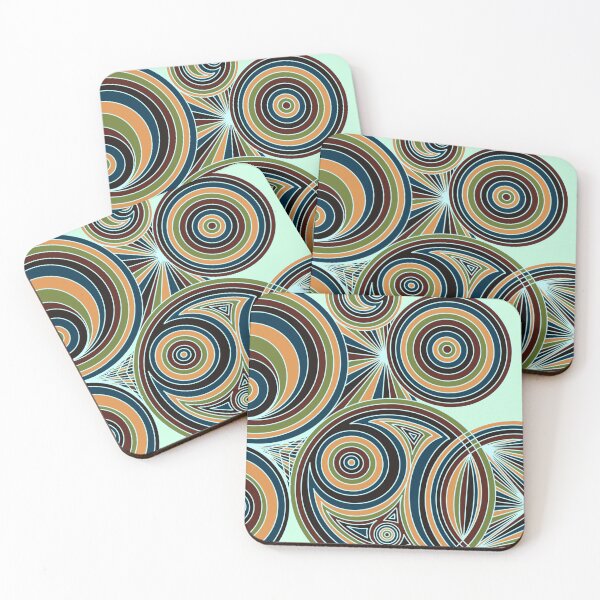Item preview, Circles of the Sea designed and sold by Wasted Potential ink.