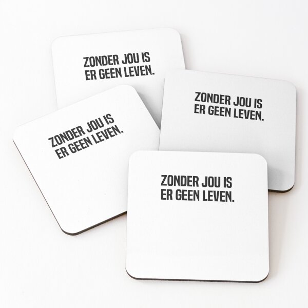 Item preview, Zonder Jou Is Er Geen Leven designed and sold by melshirt-shop.
