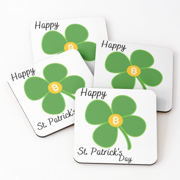 Item preview, Crypto currency Happy St. Patrick's Day designed and sold by KoopTroop ⭐⭐⭐⭐⭐.